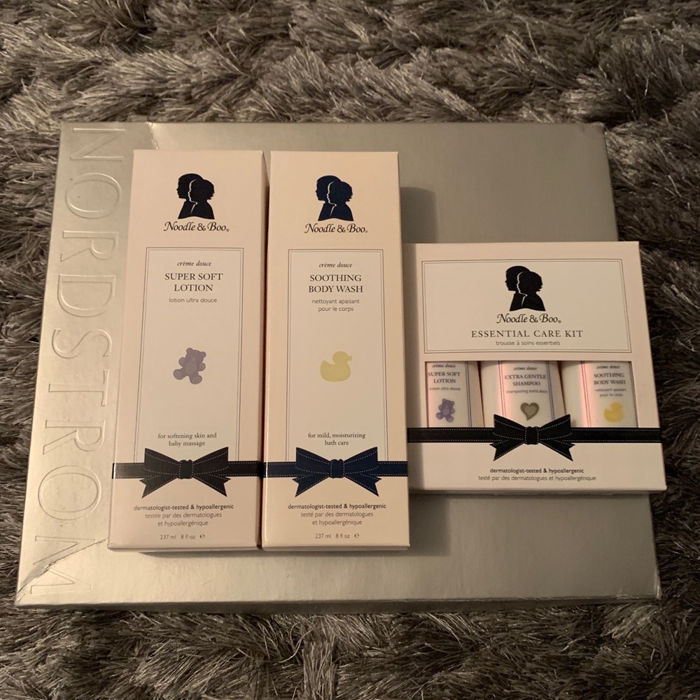 Noodle & Boo Set (Shampoo, Lotion, Care Kit)
